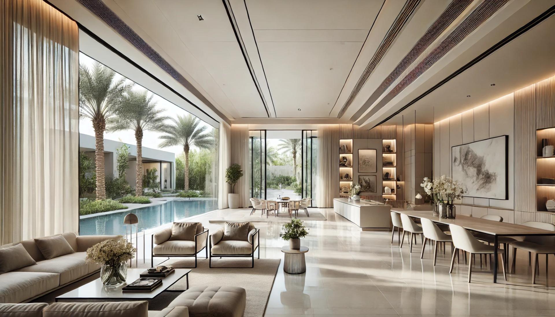 Modern Minimalist Interior Designs for Dubai Homes