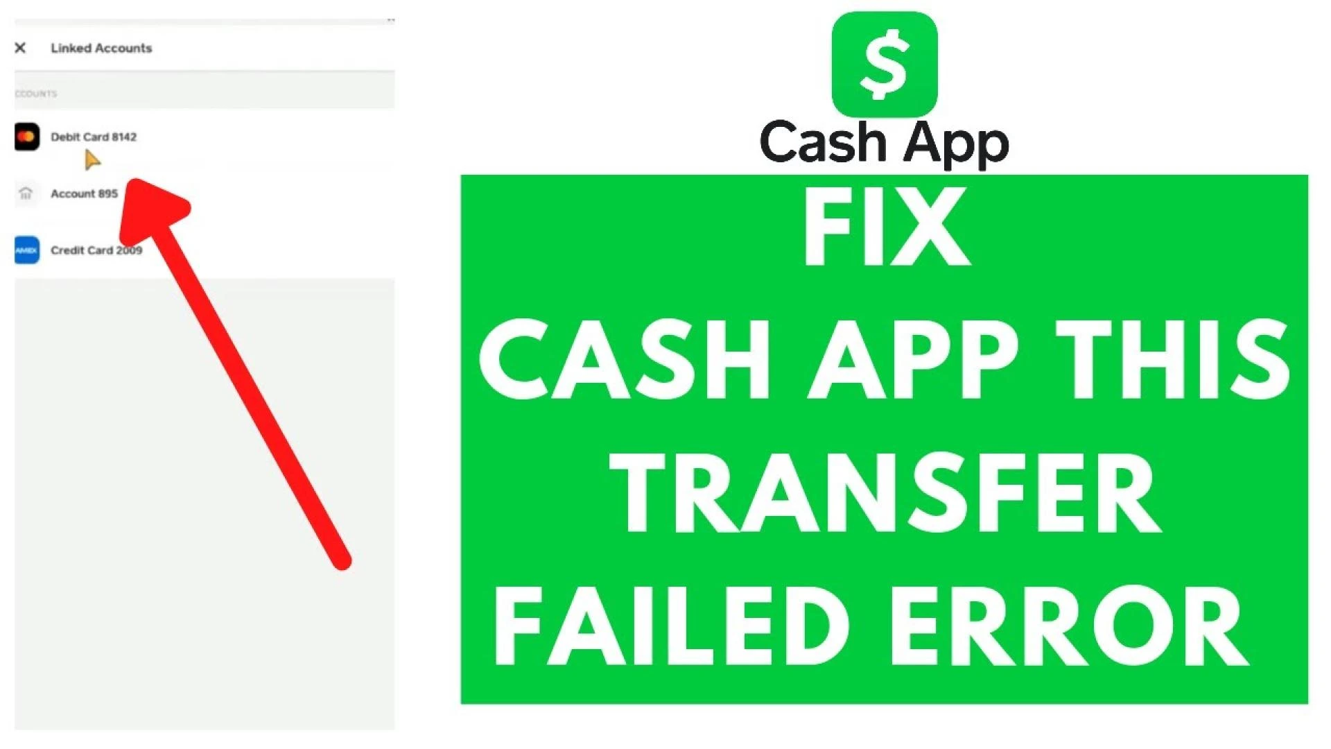 (858) 682-7433 For What Reason Does Cash App Say Transfer Failed