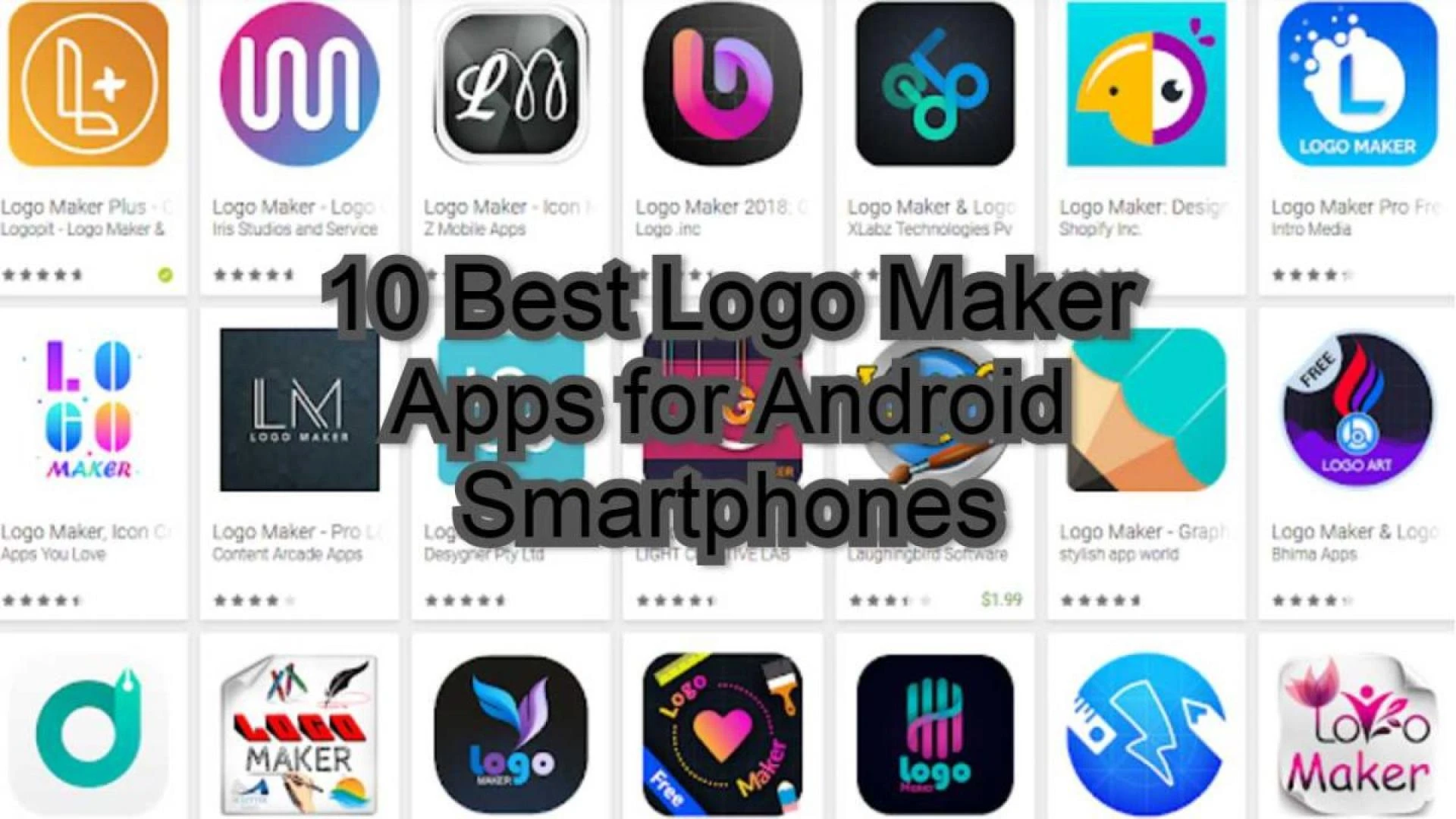 10 Best Logo Maker Apps for Android to Create a Brand - Techy Nickk