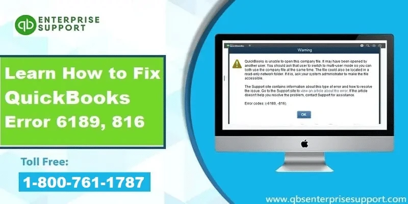 How to Solve QuickBooks Error Codes 6190 and 816