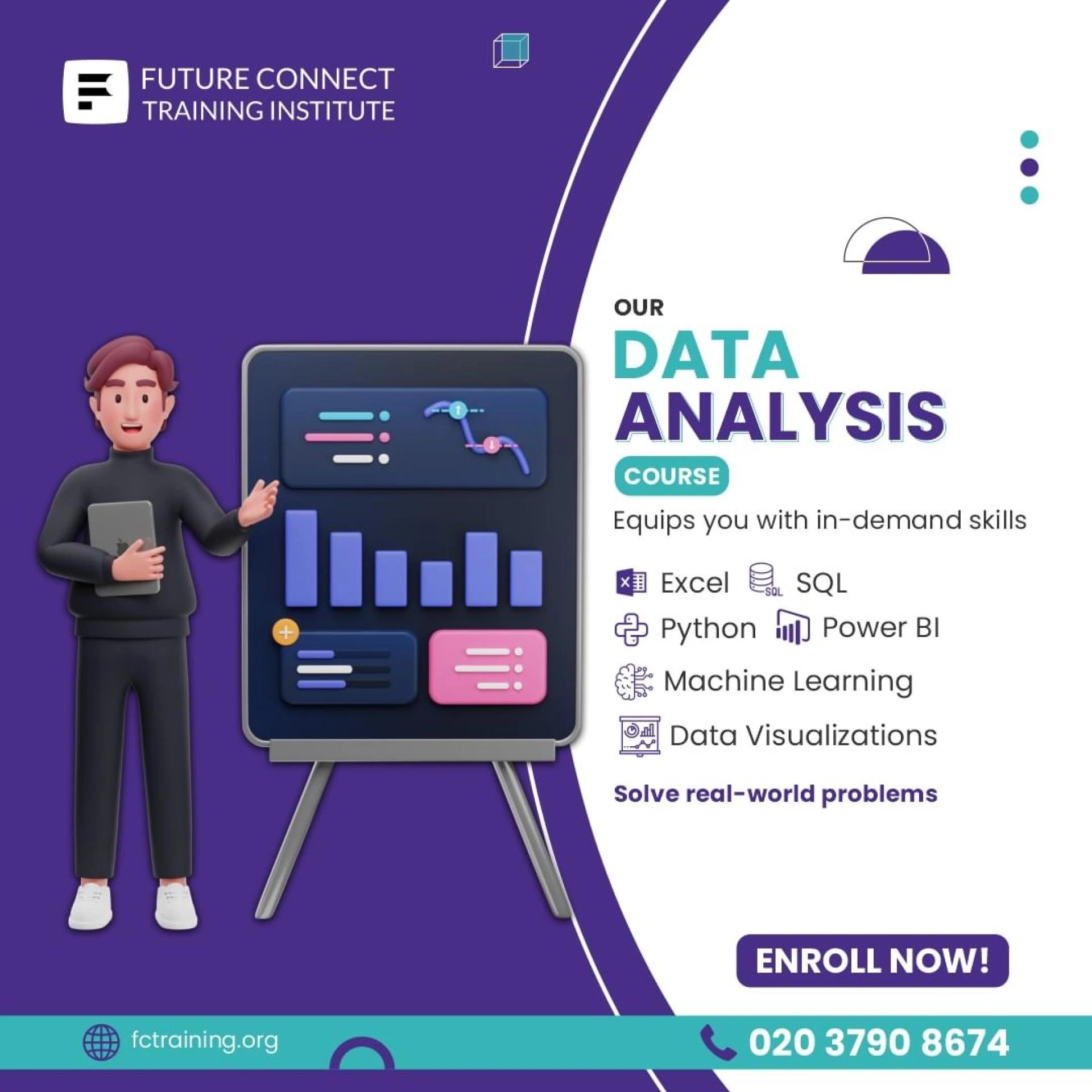 Learn Data Analysis Course at Future Connect Training