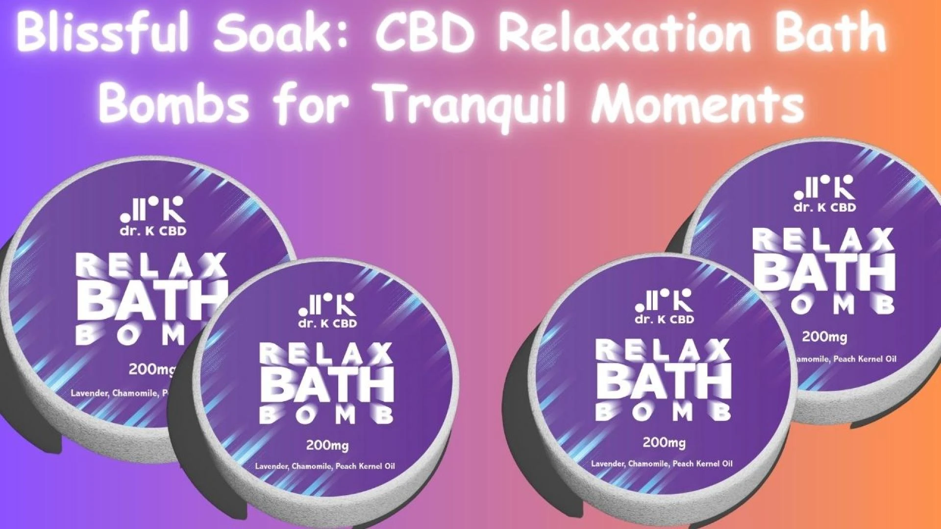Bath Bombs with CBD: A Relaxing and Therapeutic Experience