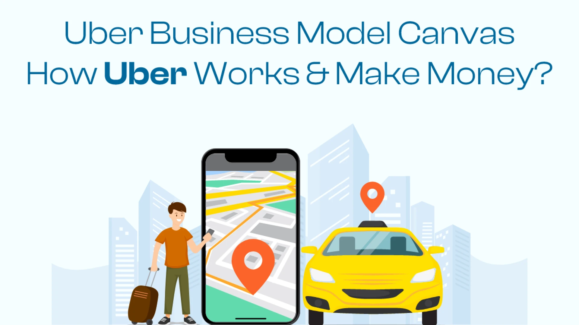 Uber Business Model Canvas - How Uber Works &amp; Make Money?