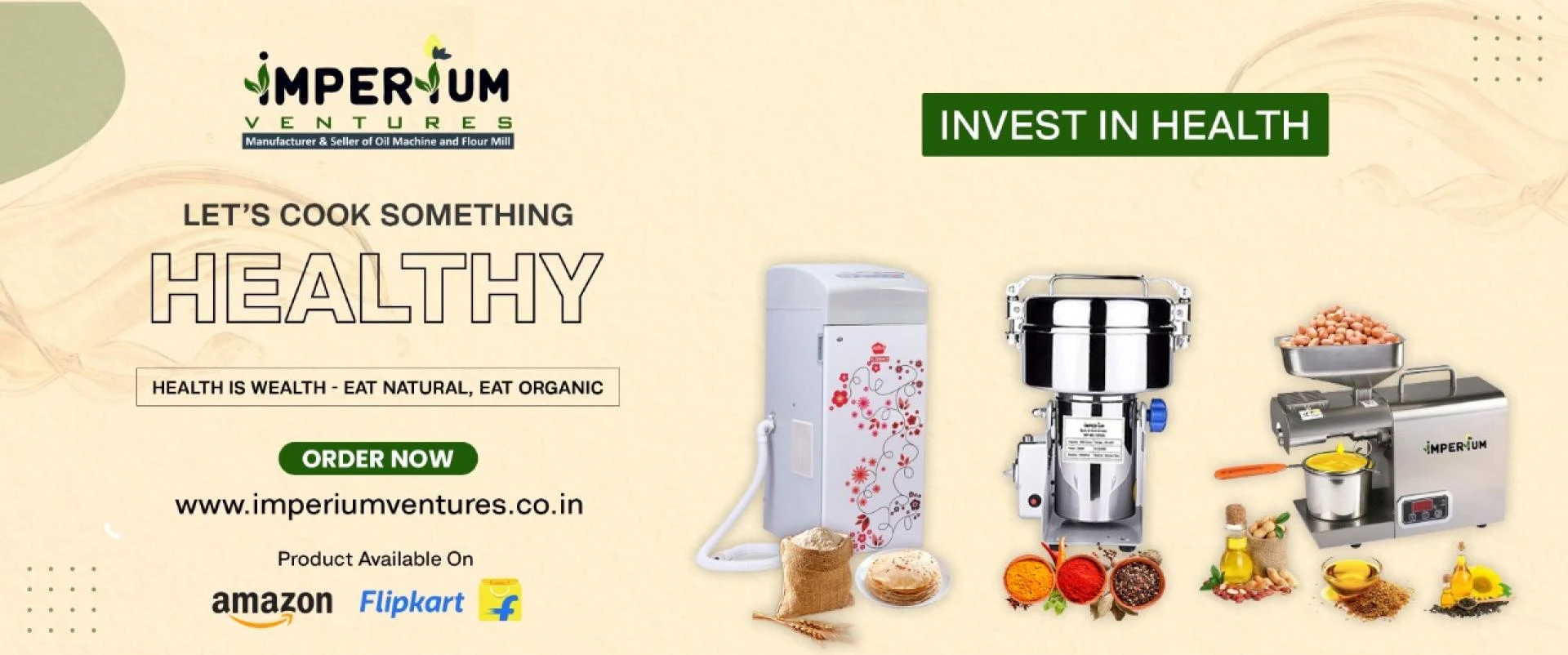 Flour Mill | Atta Chakki Machine | Imperium Ventures |