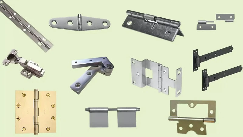 14 Different Types of Hinges for Your Cabinet, Doors, and Windows