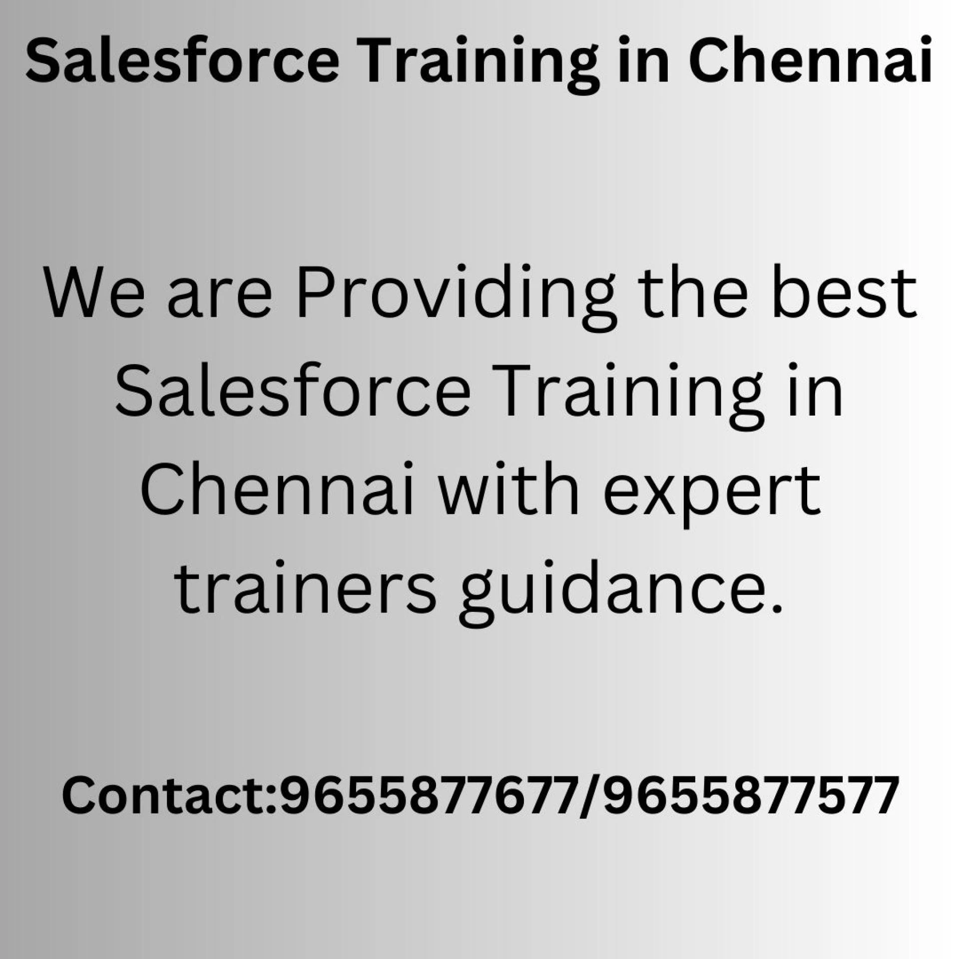Sales force Training in Chennai