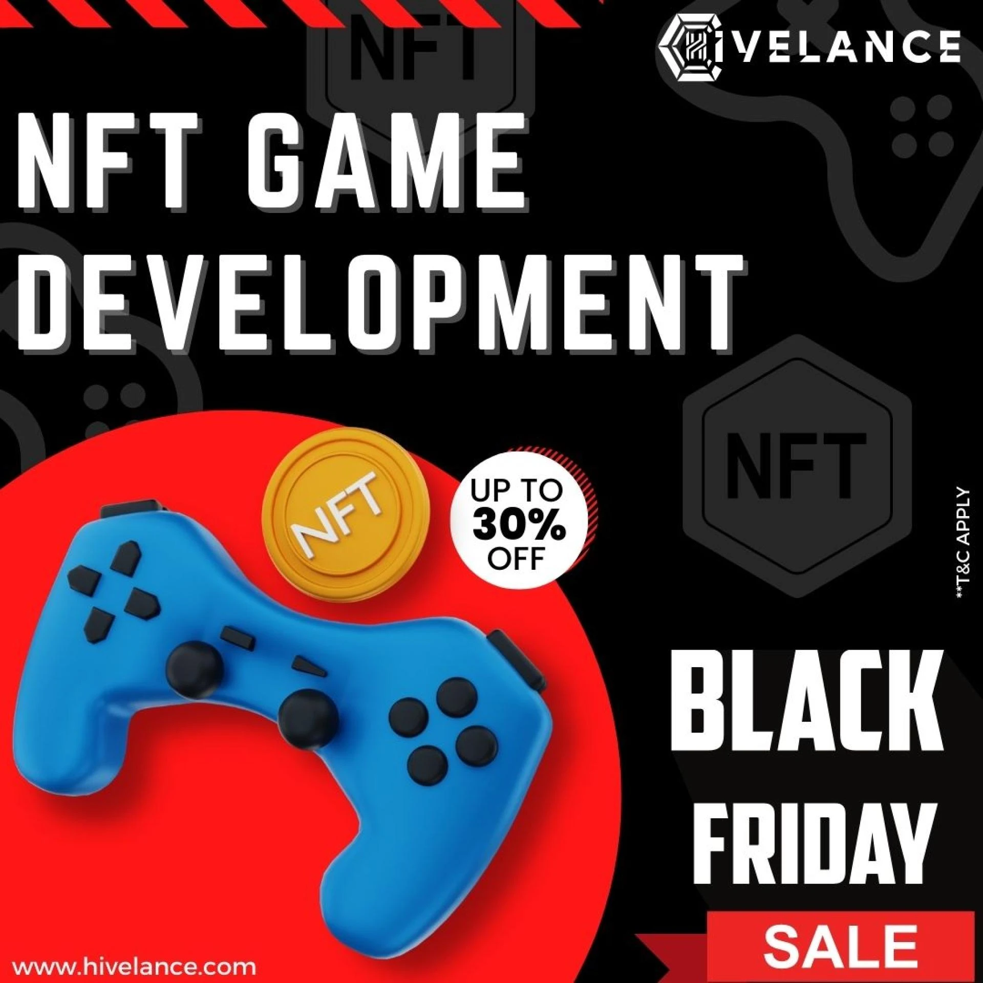 Get NFT Game Development Services - Black Friday offer upto 30%