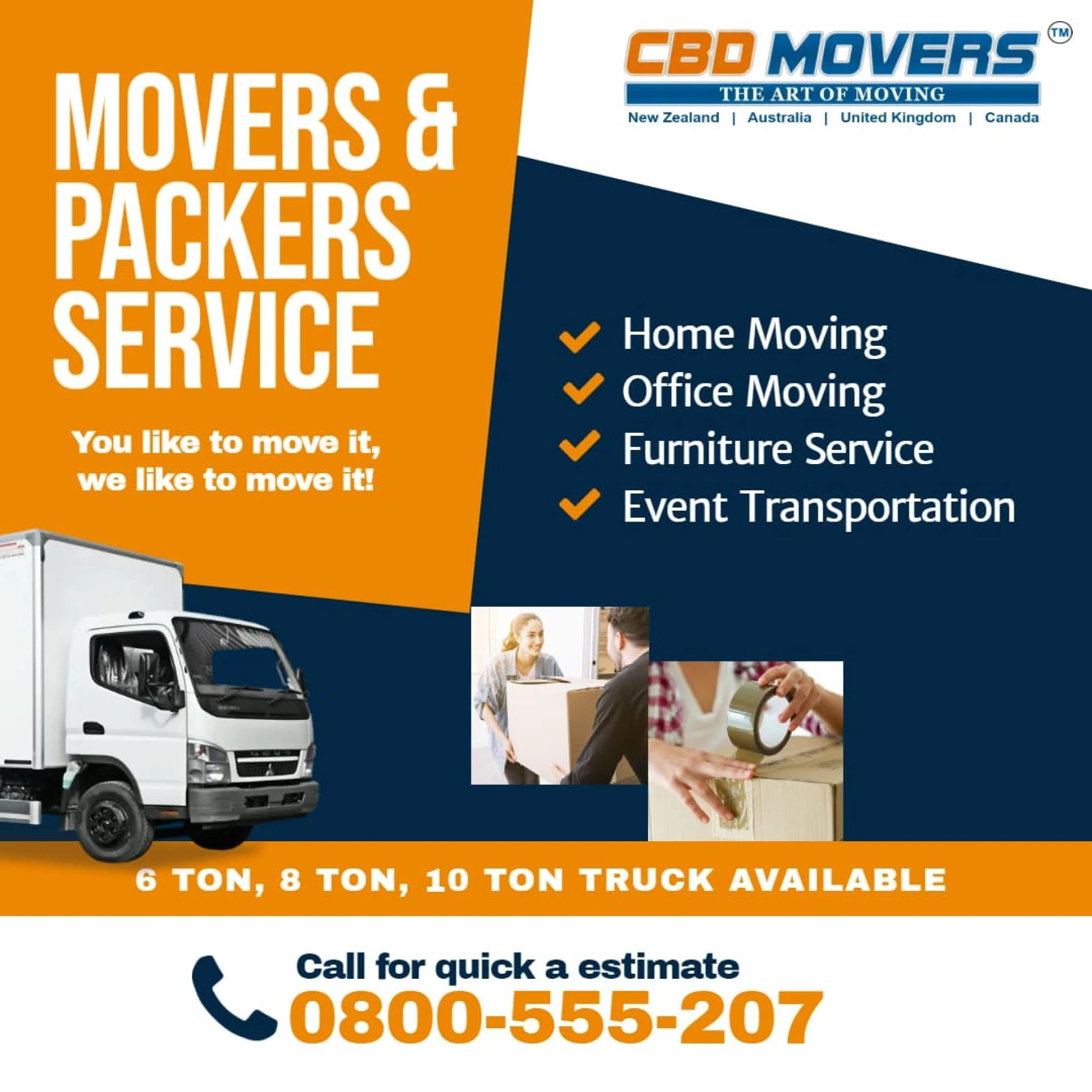 Moving Companies in Auckland, New Zealand