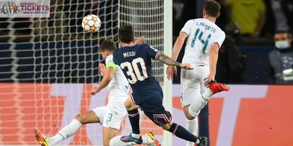 Manchester City vs Paris Saint Germain Tickets: Lionel Messi scored his first Paris St-Germain goal
