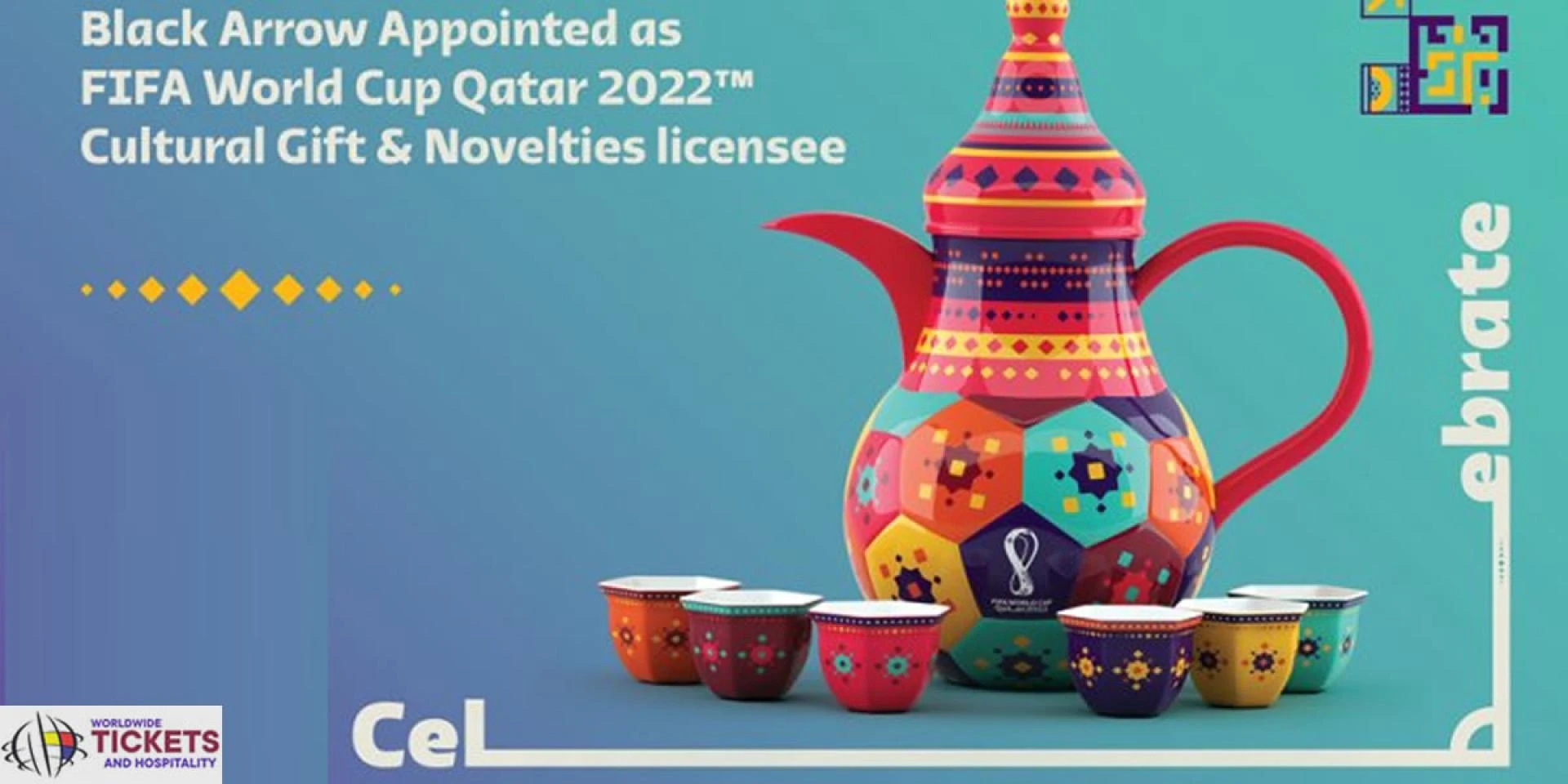 Qatar Football World Cup: FIFA appoints Black Arrow Qatari Cultural Gifts and Novelties licensee for