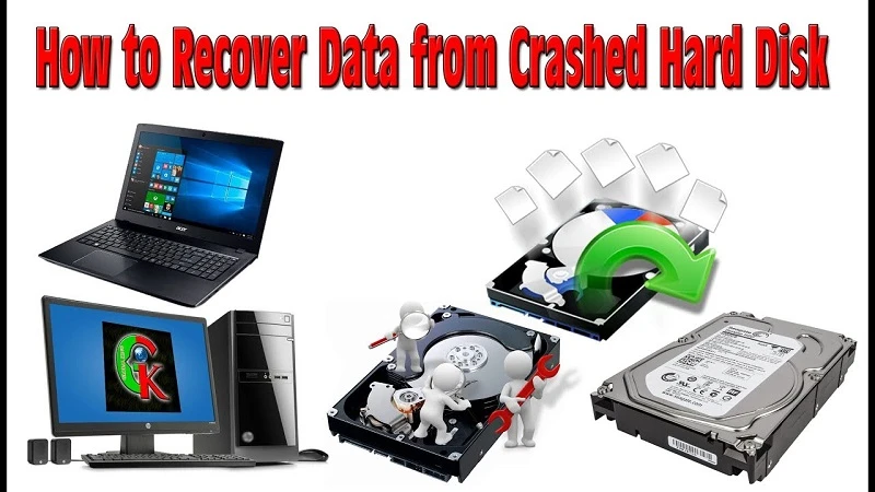 How To Recover Data From Crashed Or Dead Hard Drive?