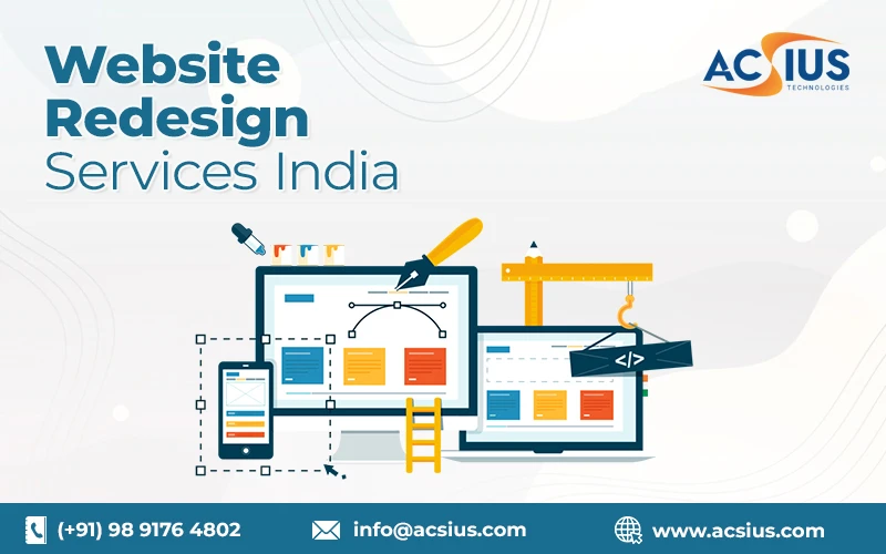 ACSIUS: Transforming Digital Narratives with Website Redesign Excellence in India