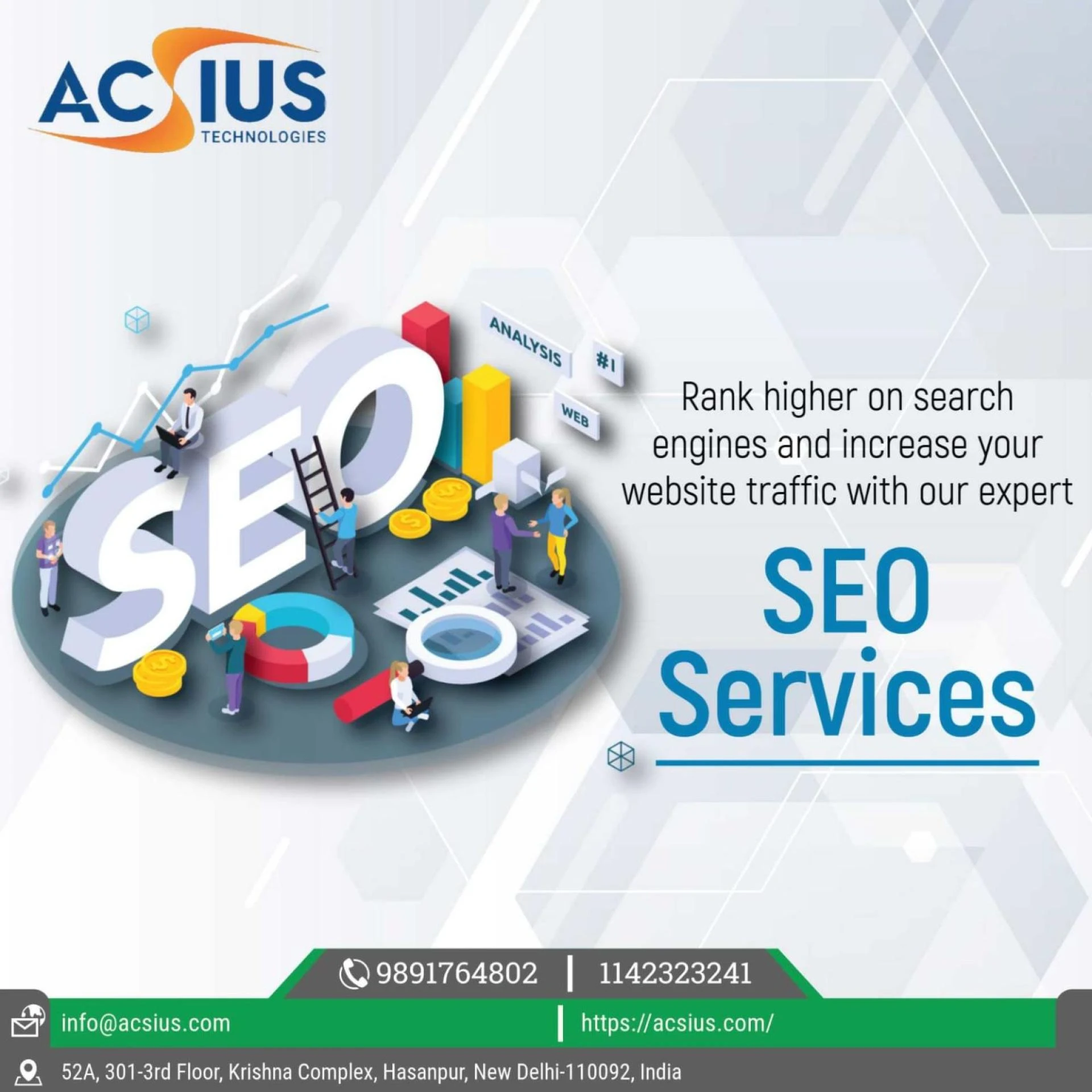 ACSIUS: Top SEO Services in Gurgaon