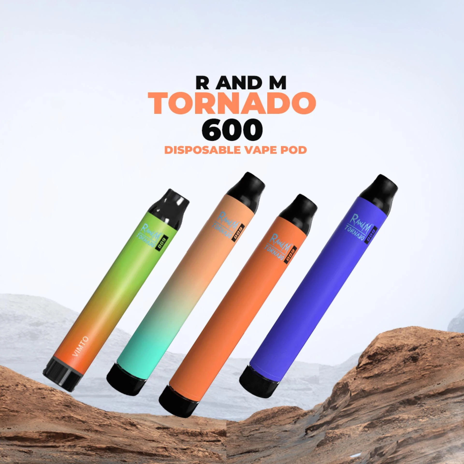 Introducing the Ultimate Vape: R and M Tornado Disposable Vape Pod