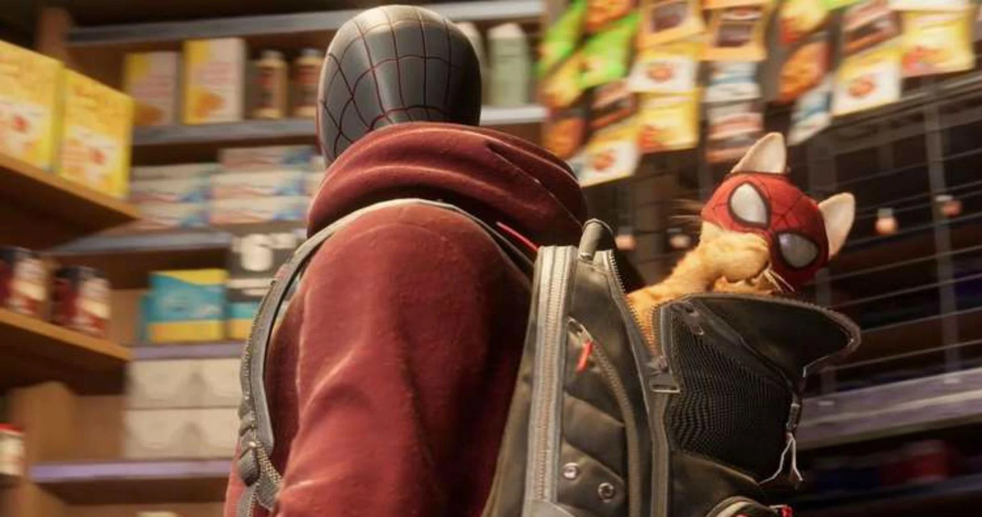 Spider-Man Miles Morales: How to Unlock Spider-Cat in Backpack Suit