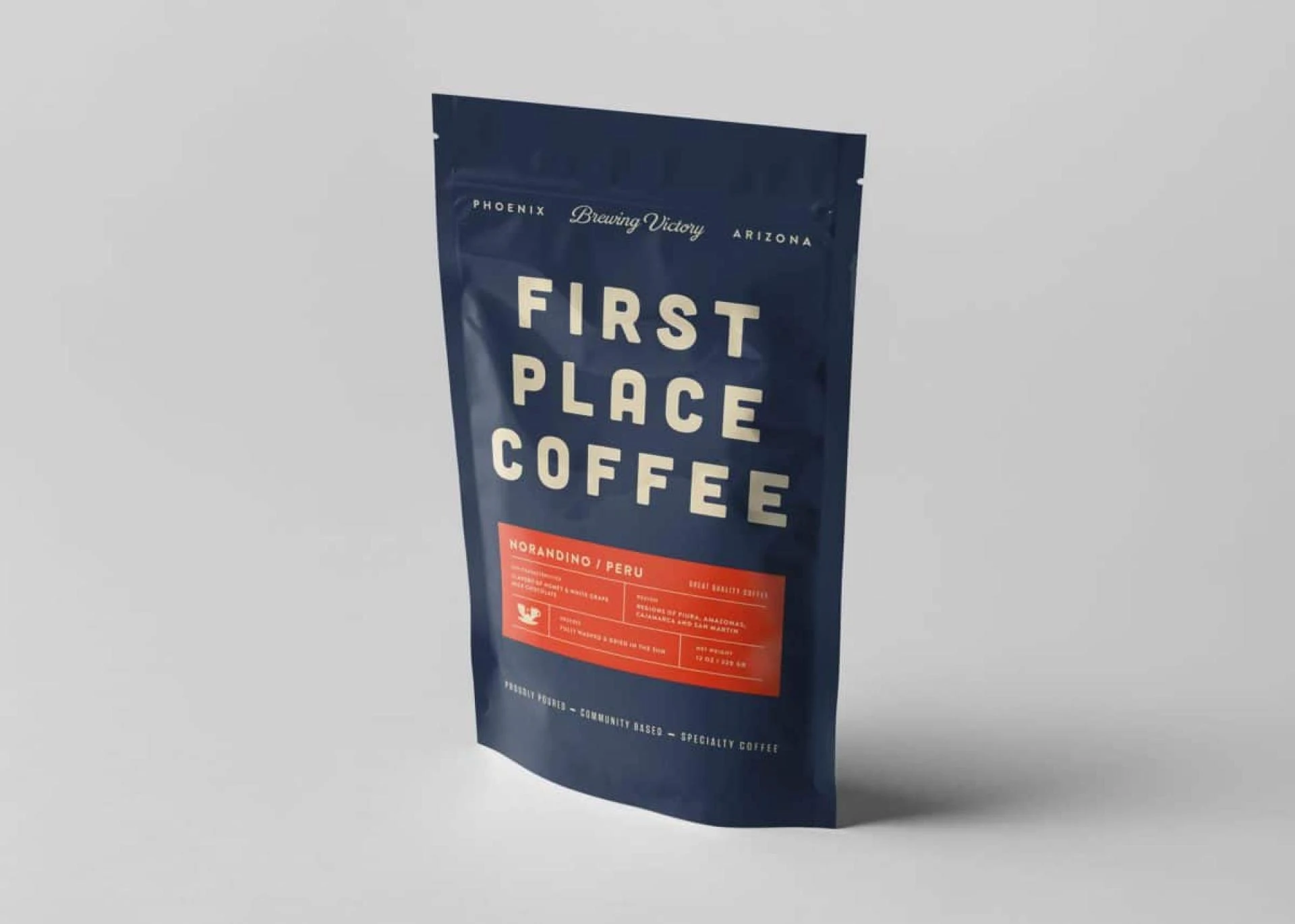 Coffee Pouch Mockup Free