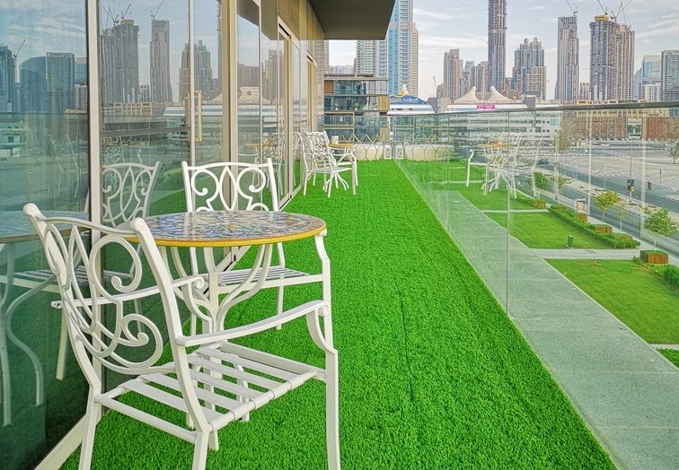 Why A Balcony With Artificial Grass Is Important
