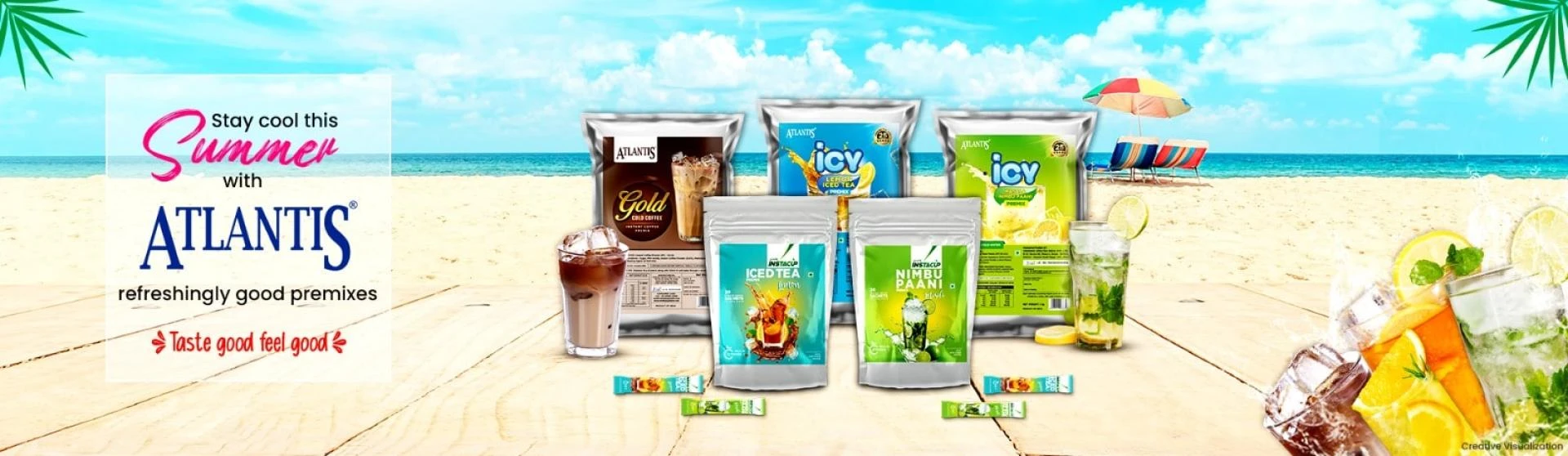 Get Summer Instant Iced Teas made by India