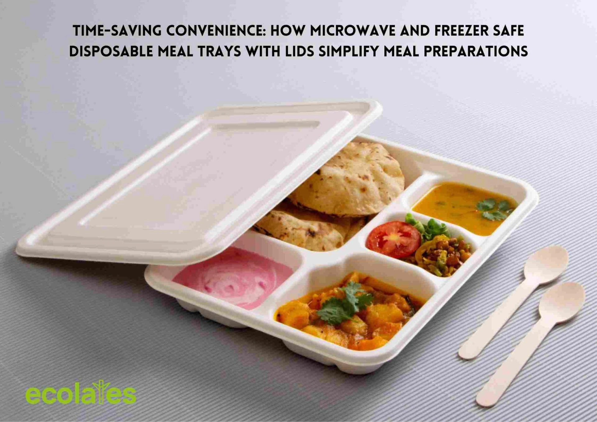 Time-Saving Convenience: How Microwave and Freezer Safe Disposable Meal Trays with Lids Simplify Meal Preparations