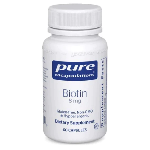 Benefits of Pure Encapsulation Biotin 8 mg