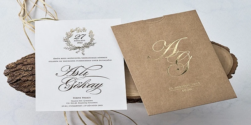 Why Wedding Cards Are Designed Using Gold or Silver Printing