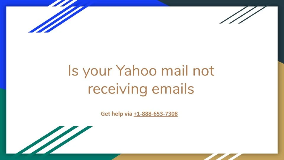 What to do if Yahoo mail unable to work?