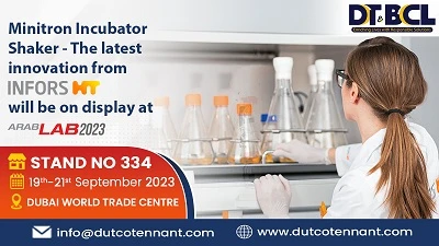 Infors-HT's Minitron Incubator Shaker Unveiled at Arablab Exhibition 2023