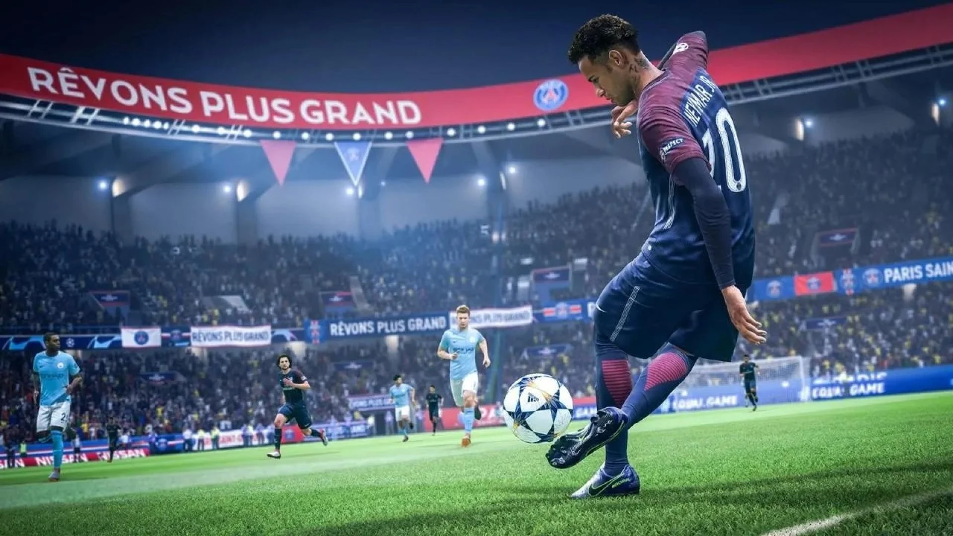 I always pushed him away to FIFA Mobile