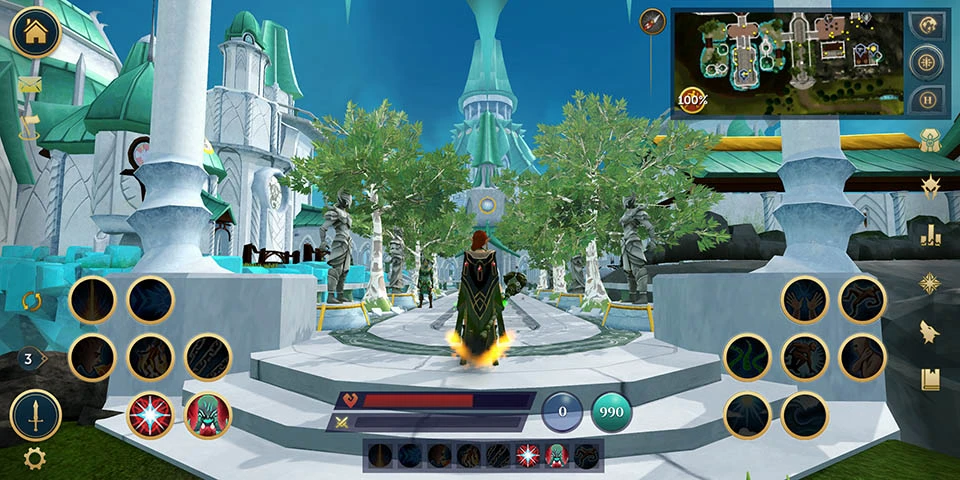 The Defence package takes you down to RuneScape level 1