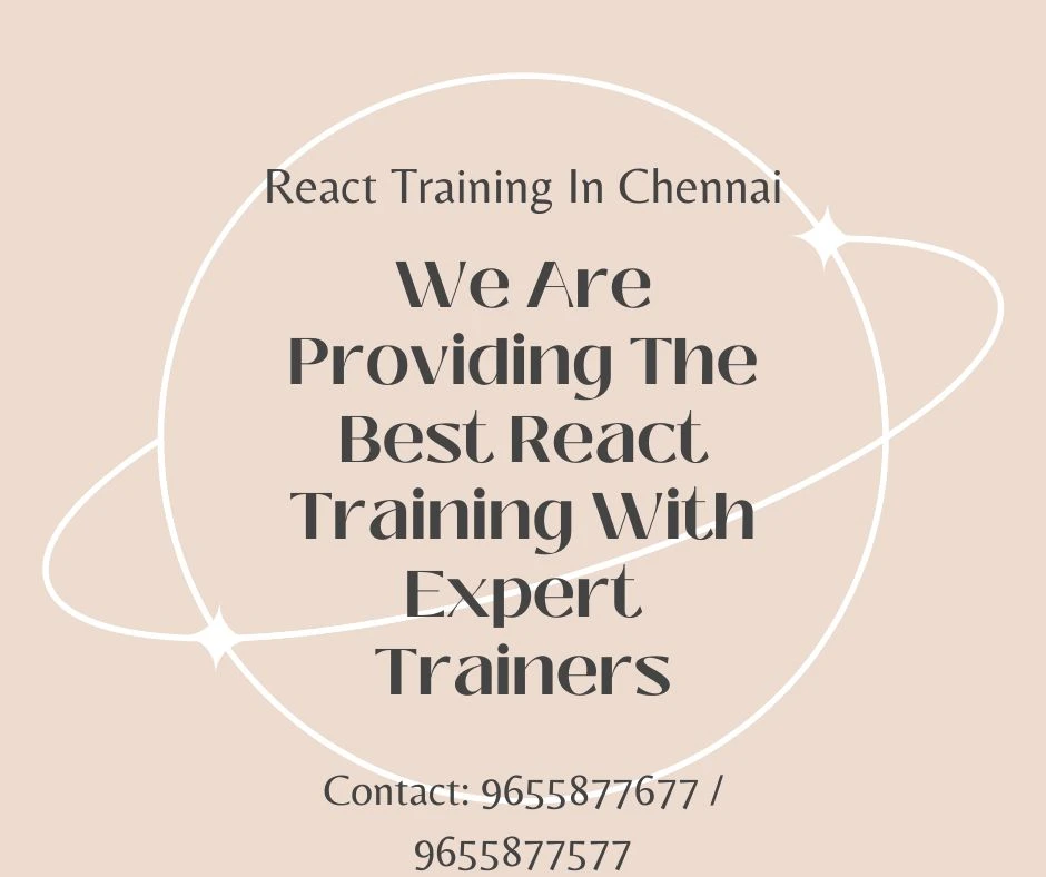 React Training in Chennai