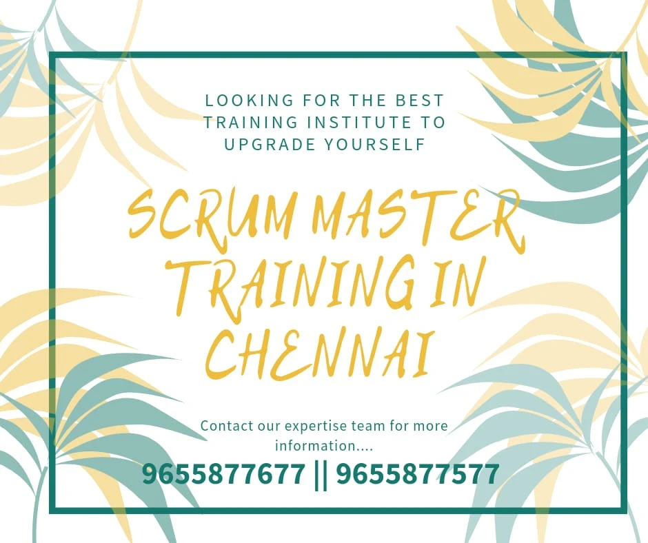 Scrum Master Training in Chennai