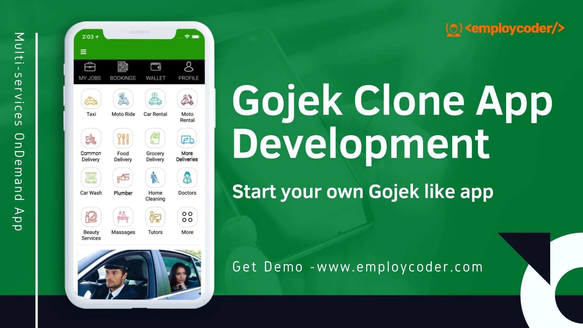 How to Develop an OnDemand Multi Services App like Gojek?