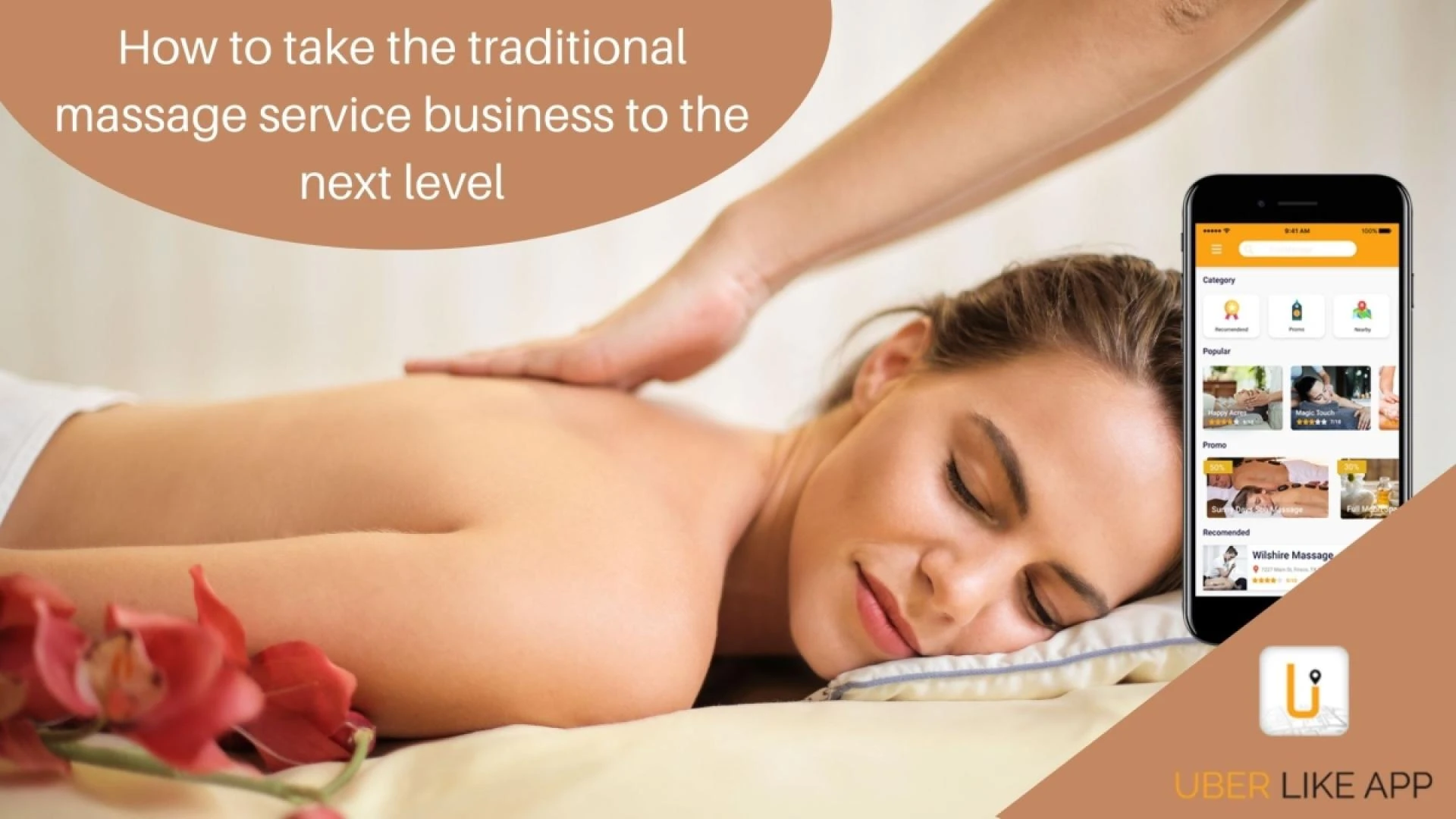 How to take the traditional massage service business to the next level?