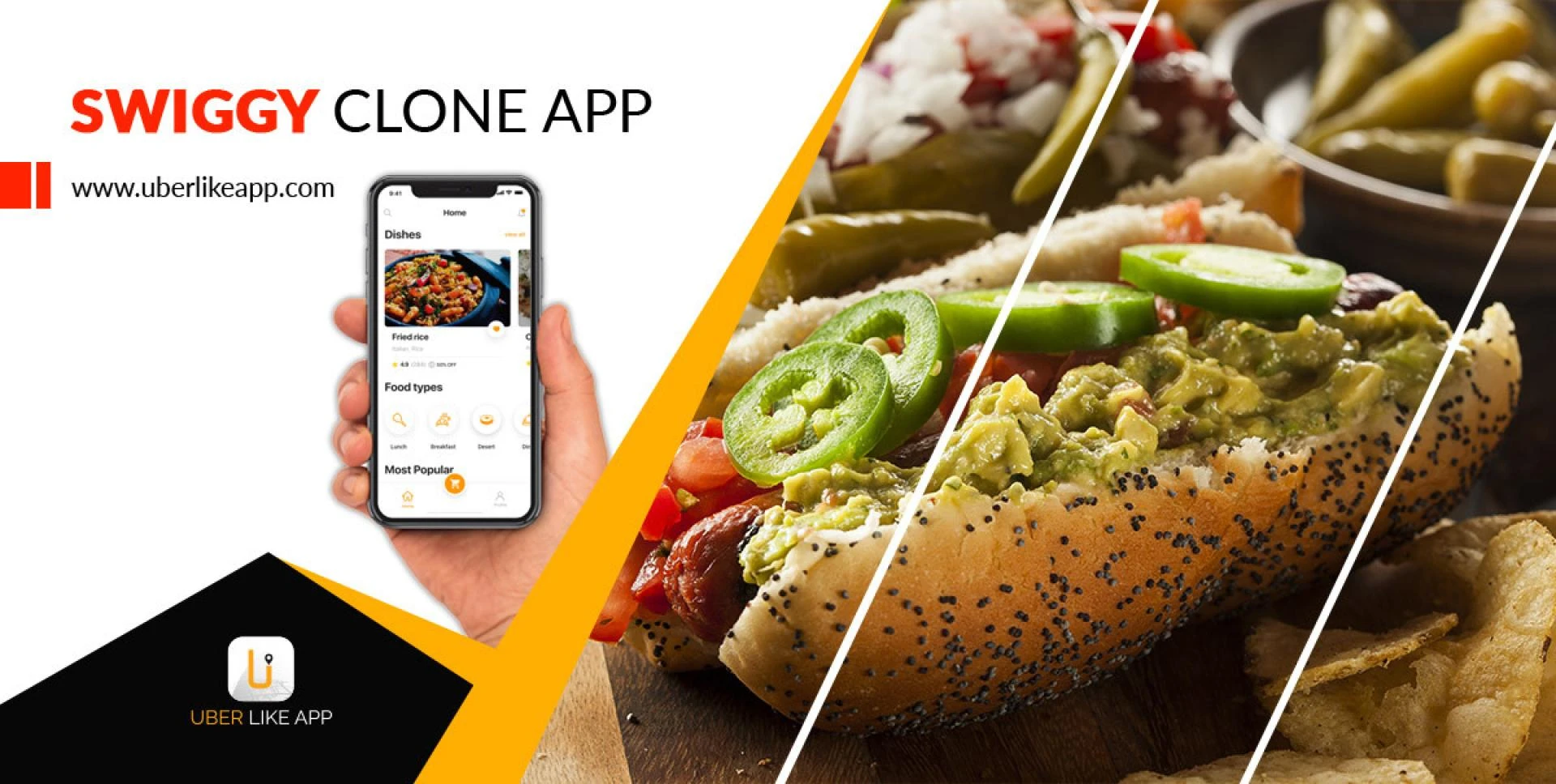 Develop your food delivery venture with a Swiggy clone app