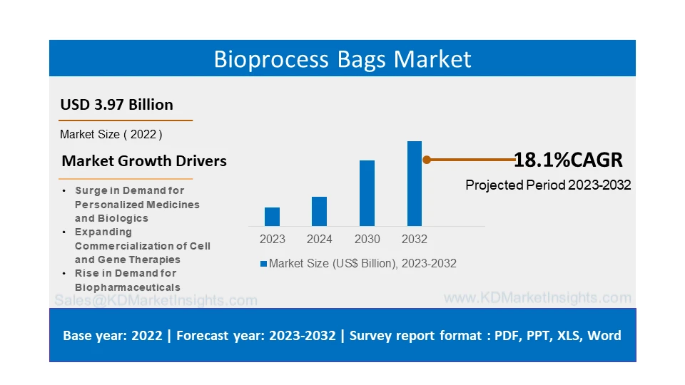 Bioprocess Bags Software Market Size, Share, Growth Forecast – 2032