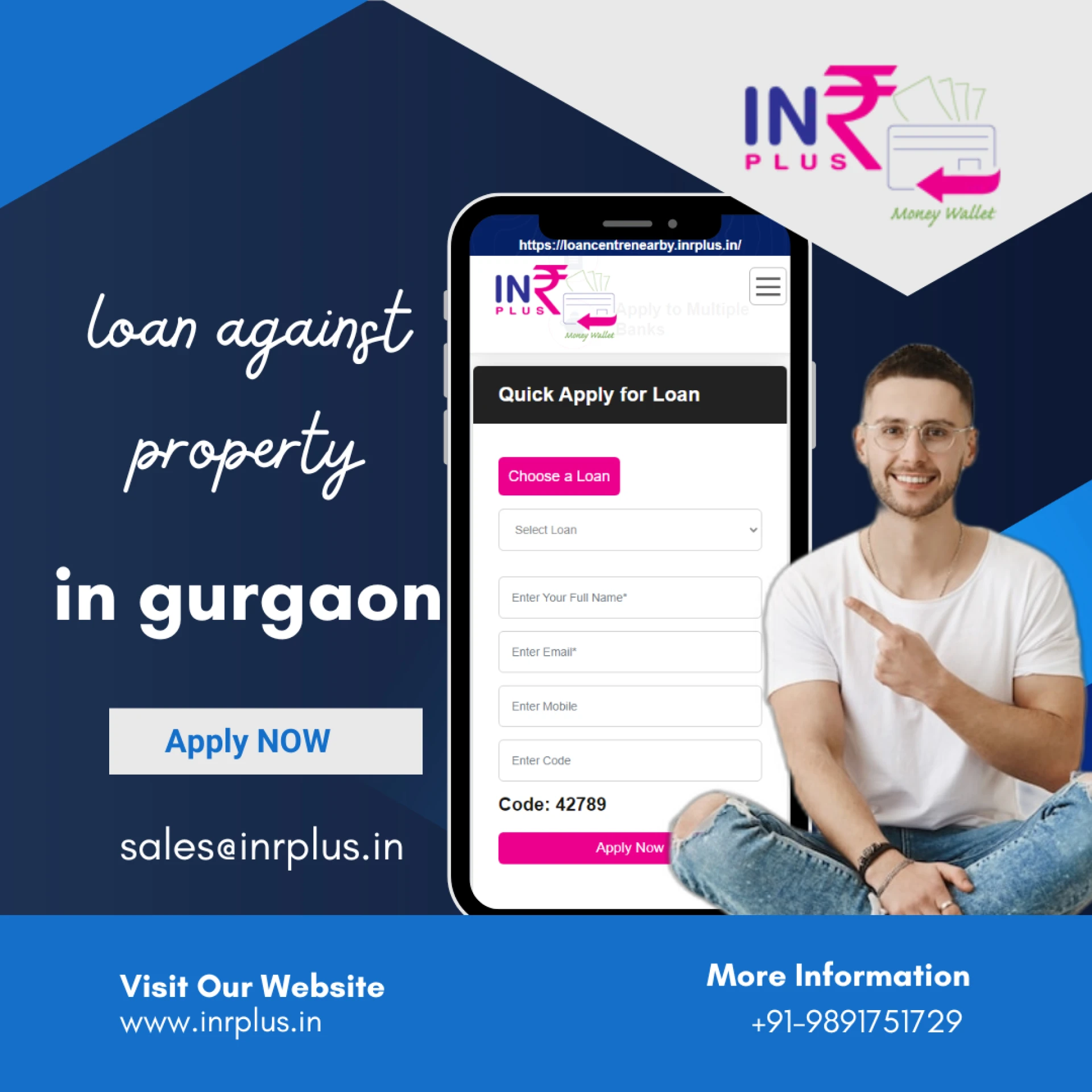 Inr Plus Offering Loan Against Property in Gurgaon