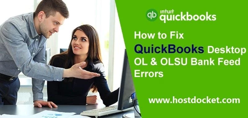 How to fix QuickBooks desktop OL and OLSU bank feed errors?