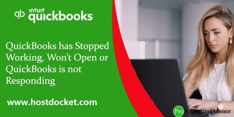 How to Solve QuickBooks stopped working error?