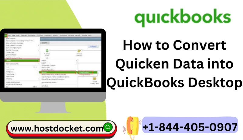 How to convert from Quicken to QuickBooks desktop?