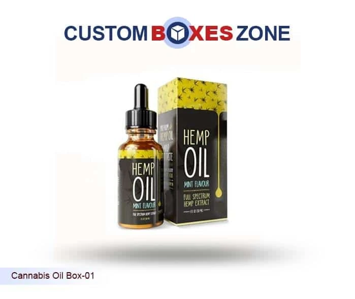 Well Customized CBD Oil Boxes Available at Custom Boxes Zone