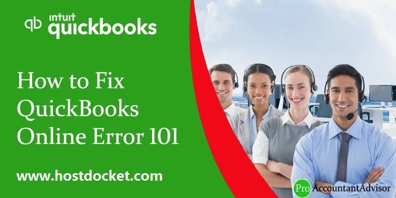 How to resolve QuickBooks Online Error 101?