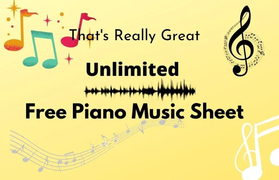Free Piano Music Sheet