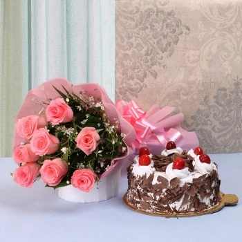 Brighten Your Day A Guide to Pairing Cake and Flowers