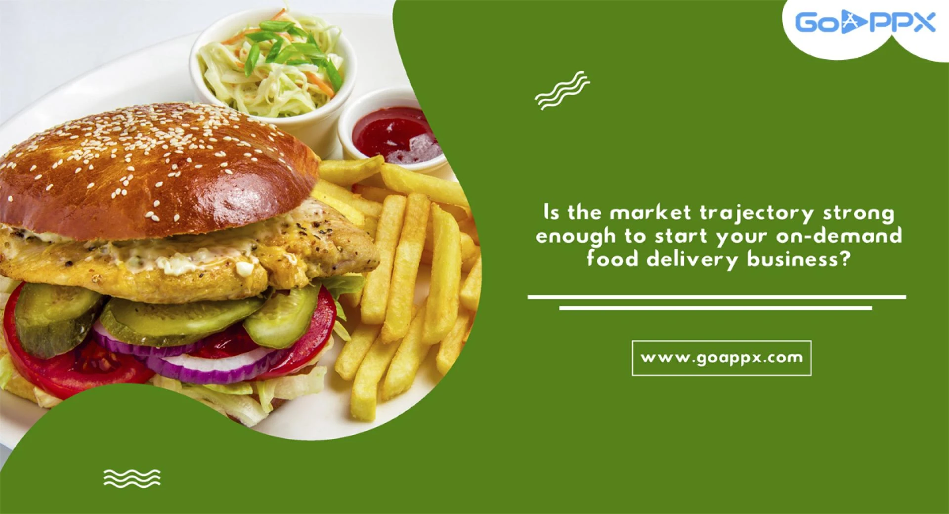 Is the market trajectory strong enough to start your on-demand food delivery business?