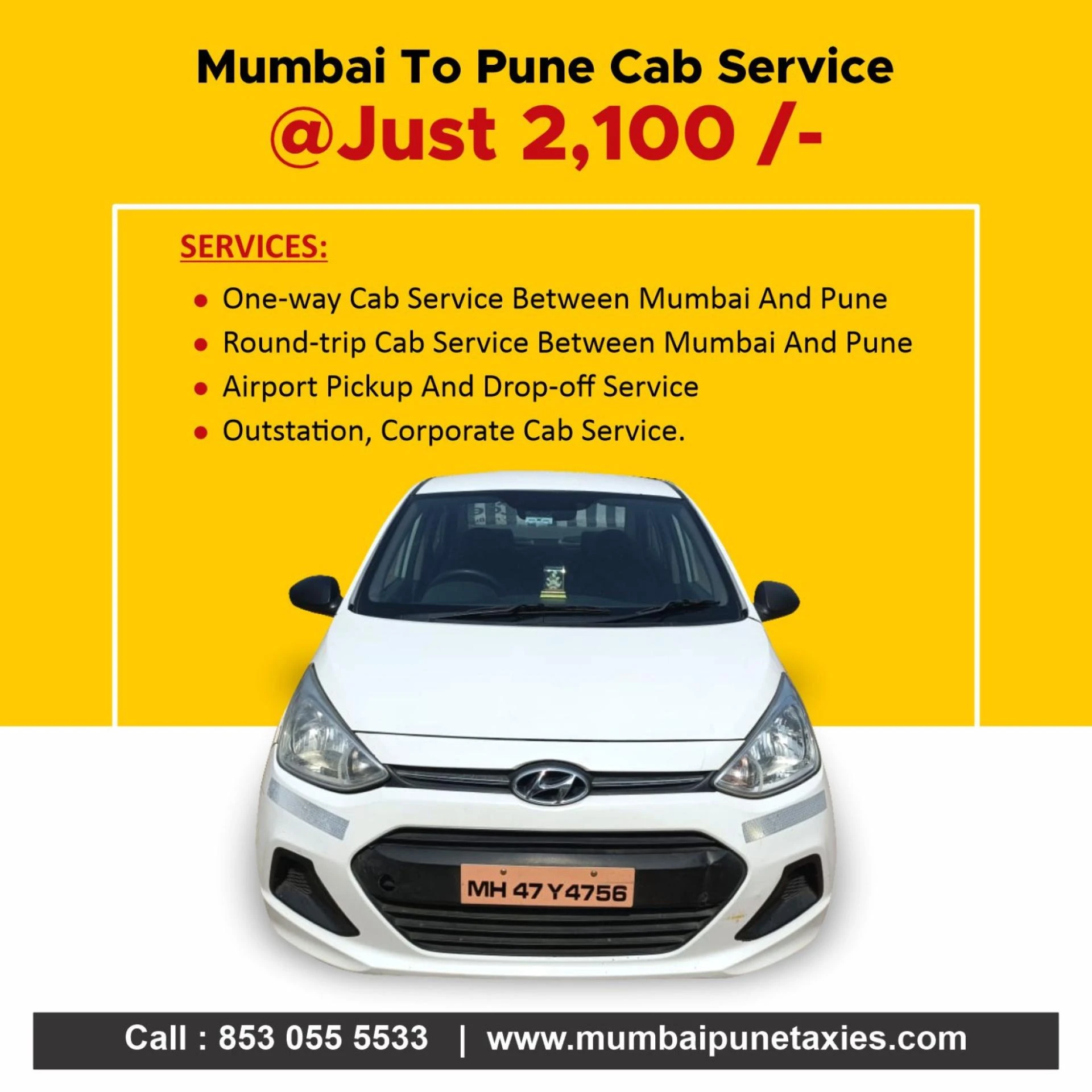 Mumbai to Pune Cab Services for a Convenient Journey