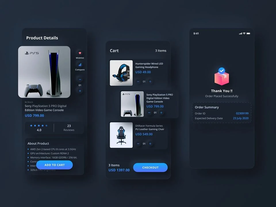 Top UI Designs from the Best Team in the Industry | Yudiz Solutions Pvt. Ltd.