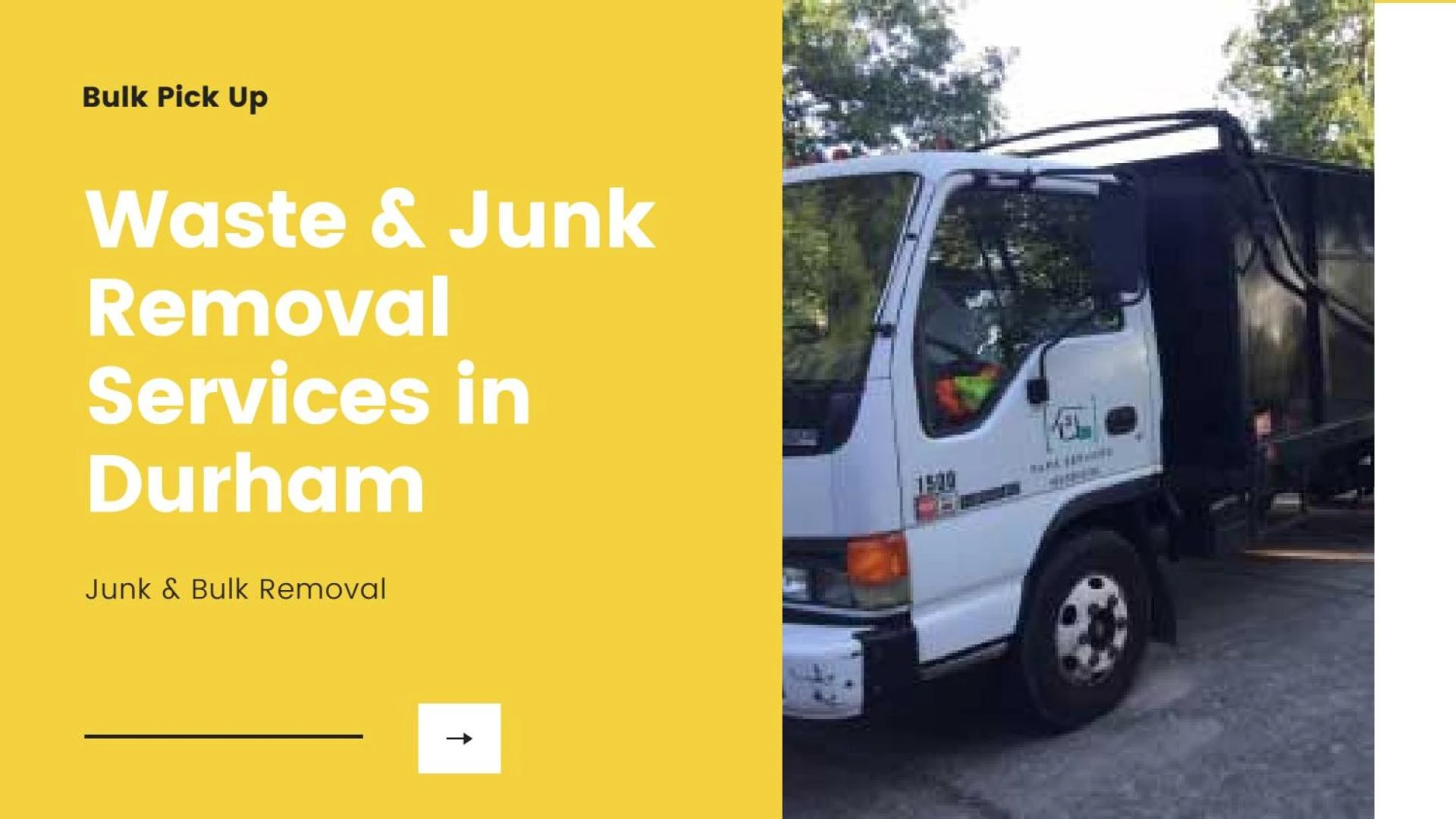 Waste &amp; Junk Removal Services in Durham
