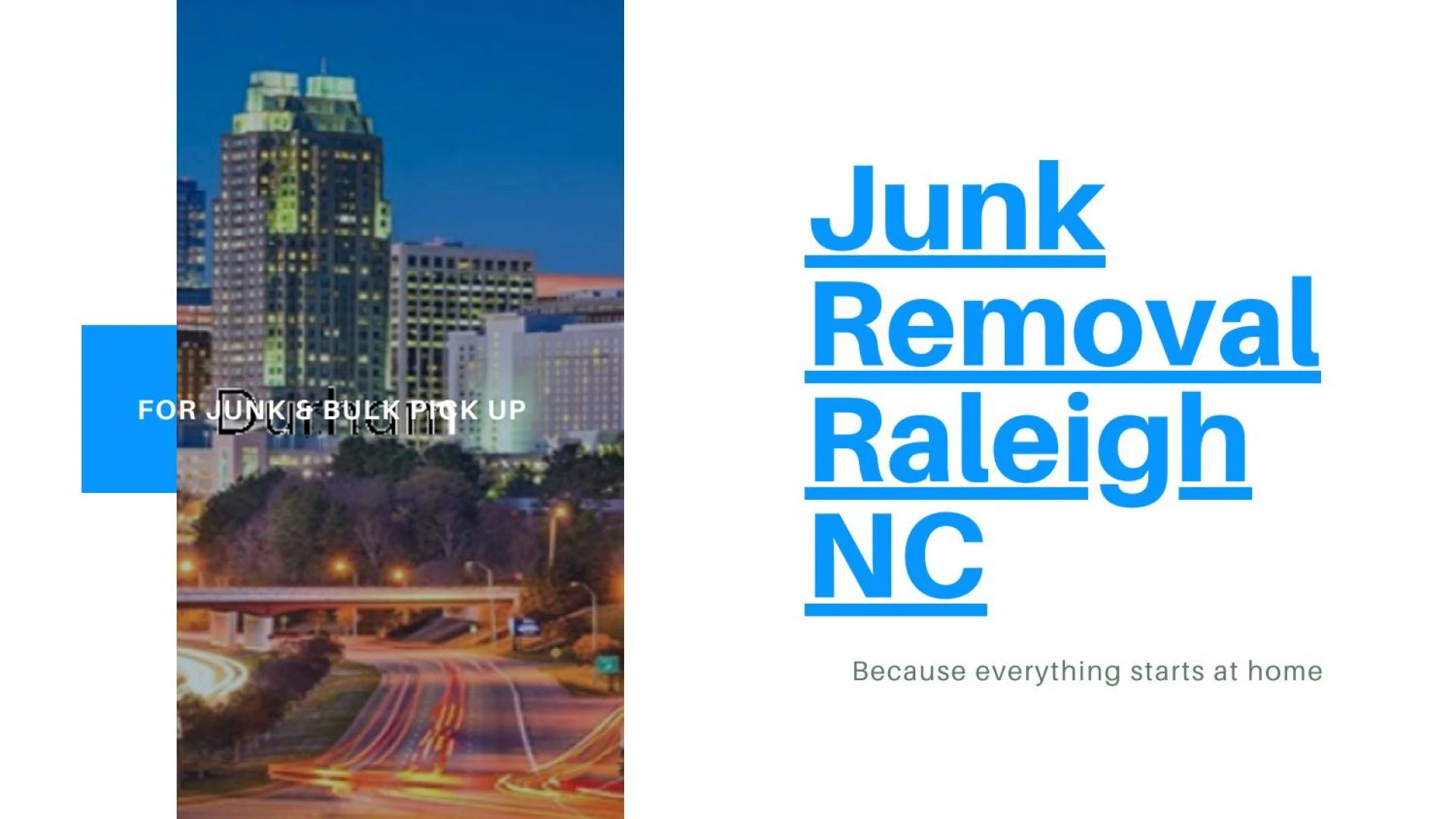 Junk Removal Raleigh NC