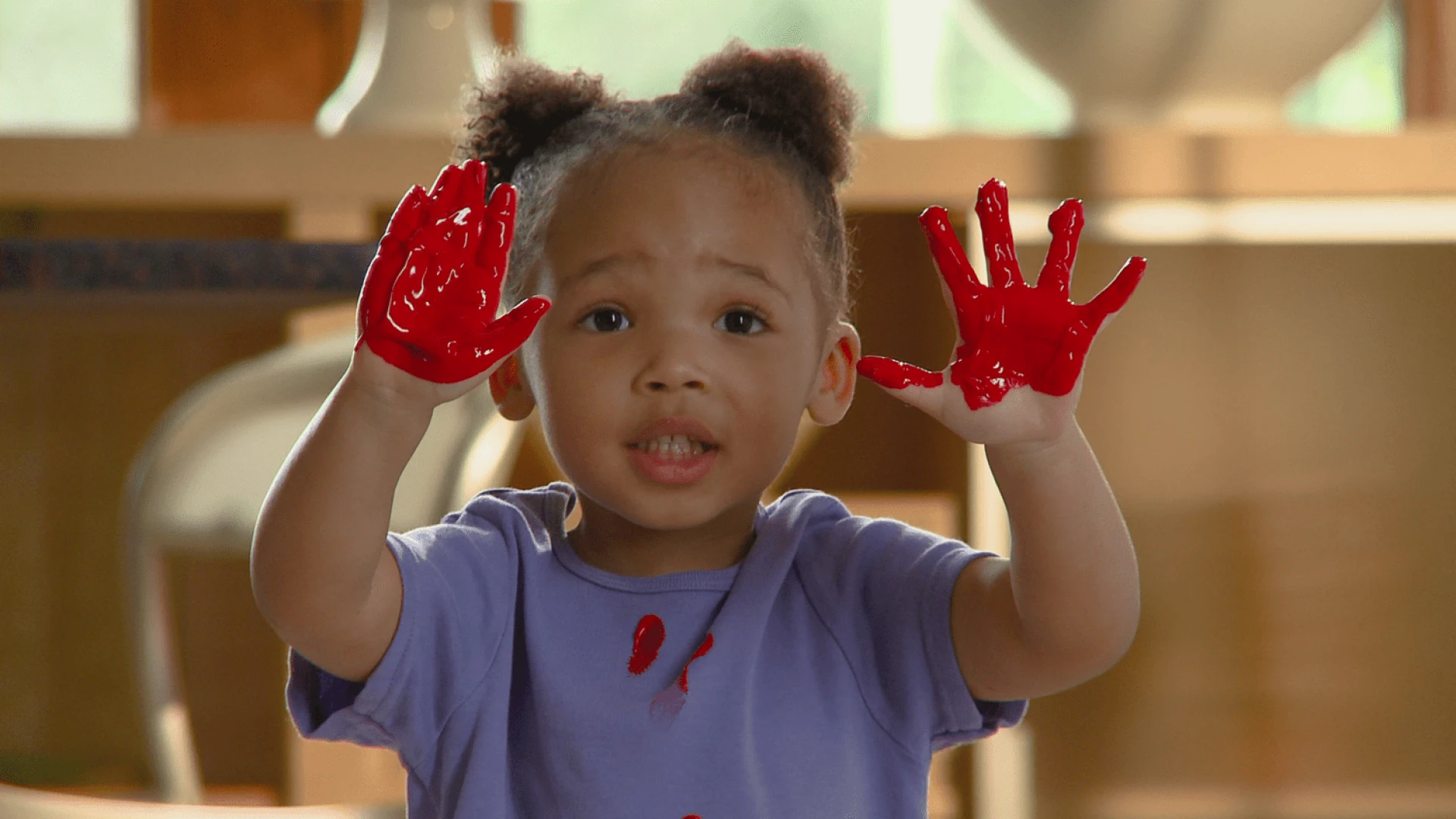 Child development: 2-year-olds' craft projects