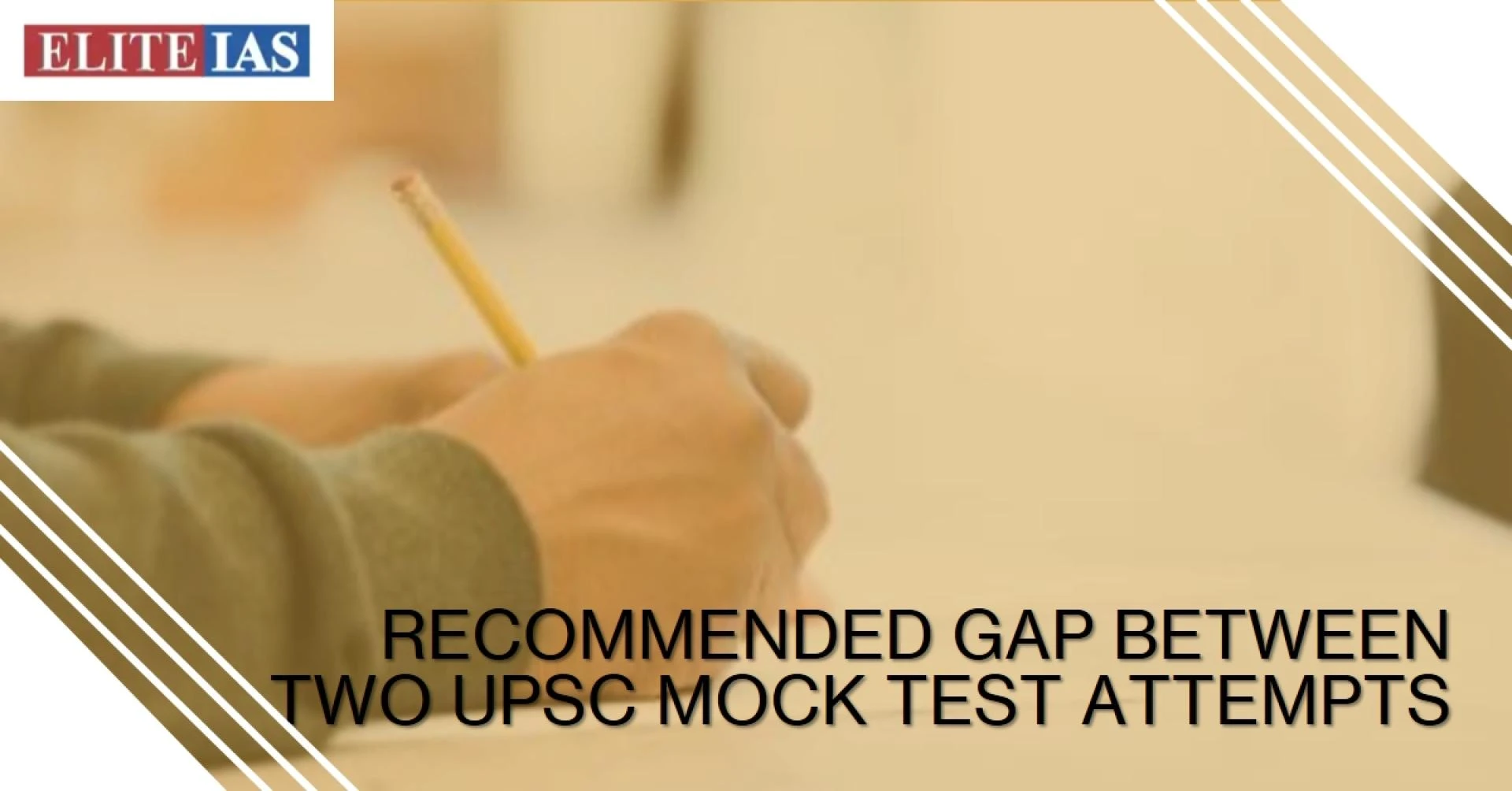 Recommended gap between two UPSC mock test attempts